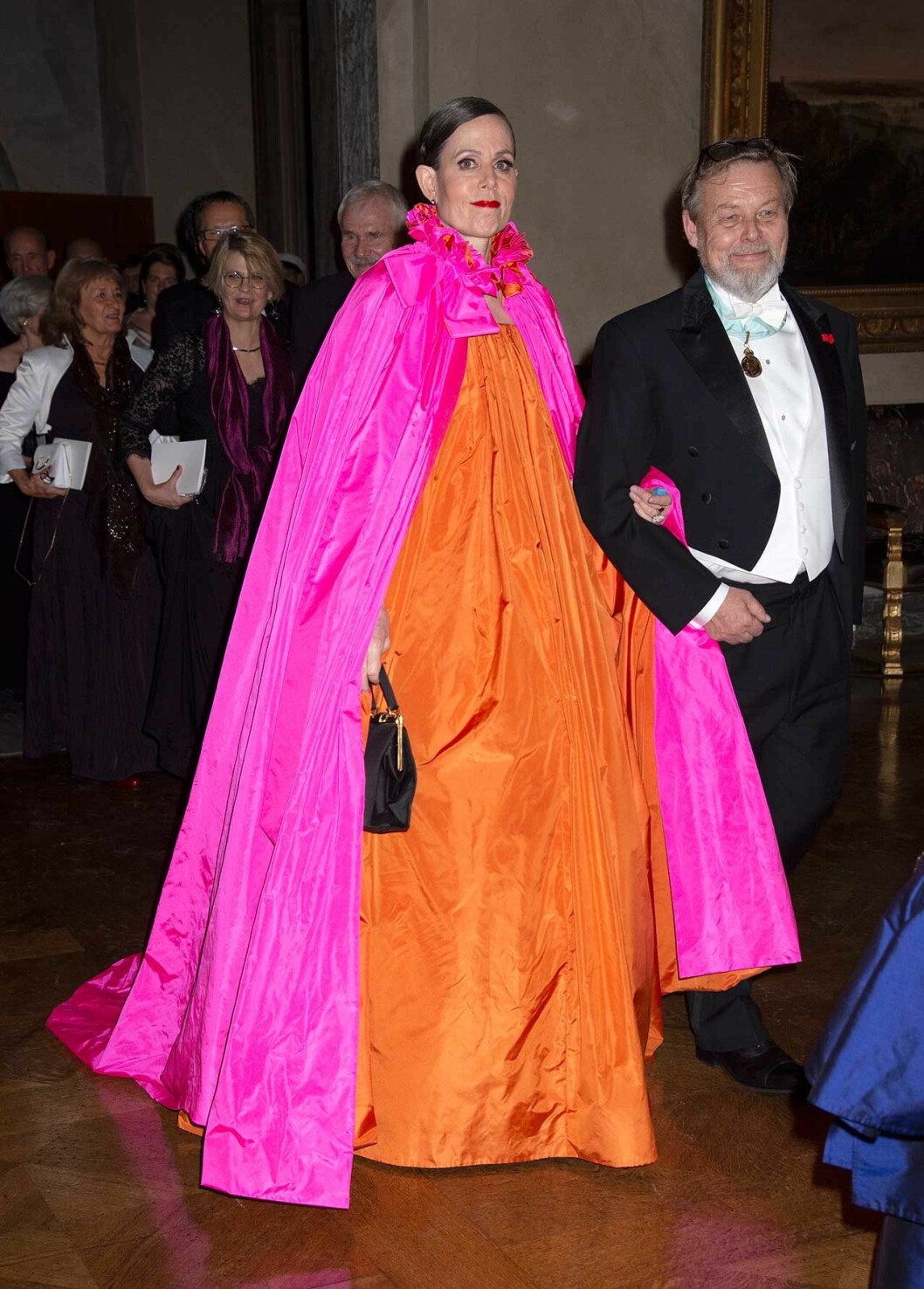 Sara Danius under Nobelfesten. Sara Danius under Nobelfesten.