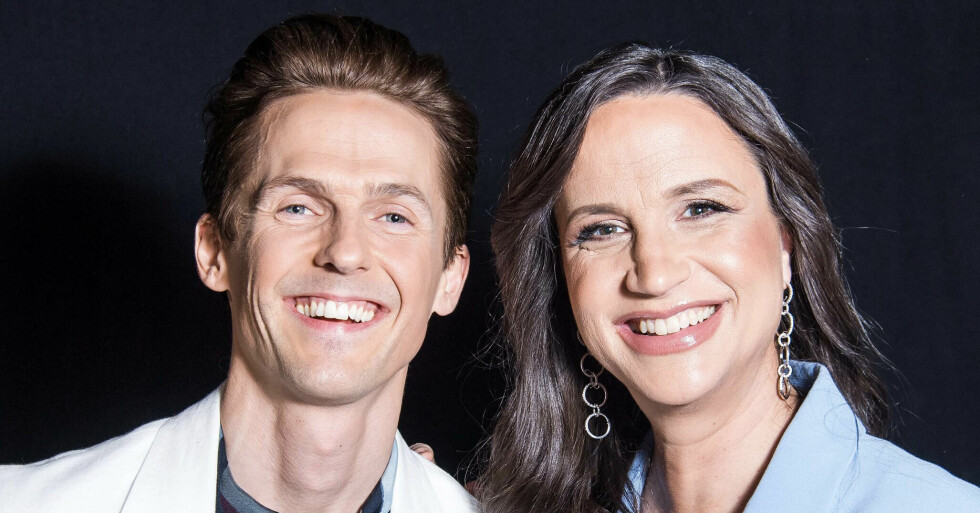 David Lindgren och Petra Mede