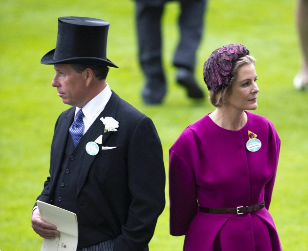 David och Serena på Royal Ascot. David och Serena
