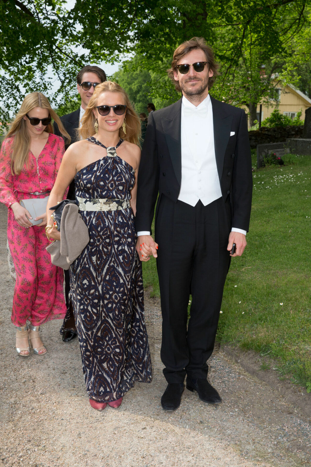 Från London kom Jöns Bartholdson och Anna Ridderstad som gifter sig nästa år.