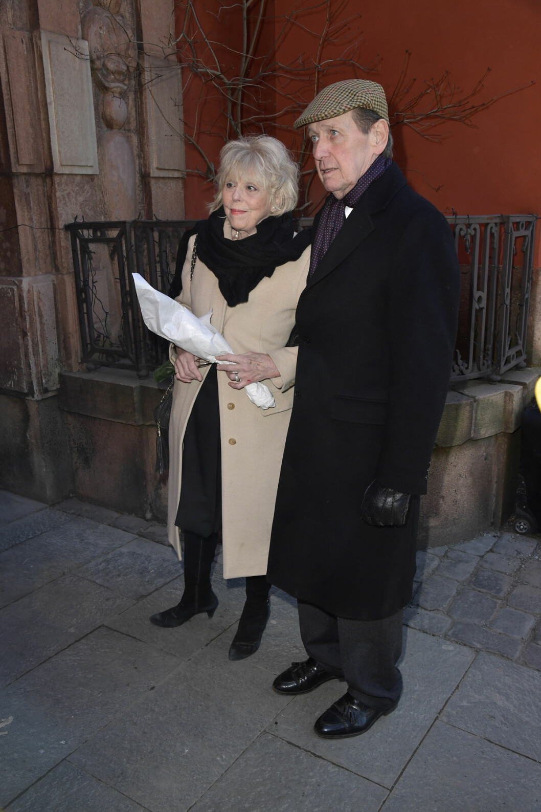 Meg Westergren med maken Magnus Nyström. Meg Westergren med maken Magnus Nyström.