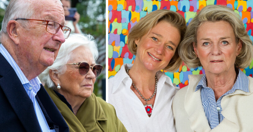 Kungen, hans fru, den utomäktenskapliga dottern och hennes mamma, kungens långvariga älskarinna Sybille. Men förhoppningsvis har allting nu fått ett lyckligt slut. Kung Albert Drottning Paola Prinsessan Delphine Boel Sybille de Selys Longchamps