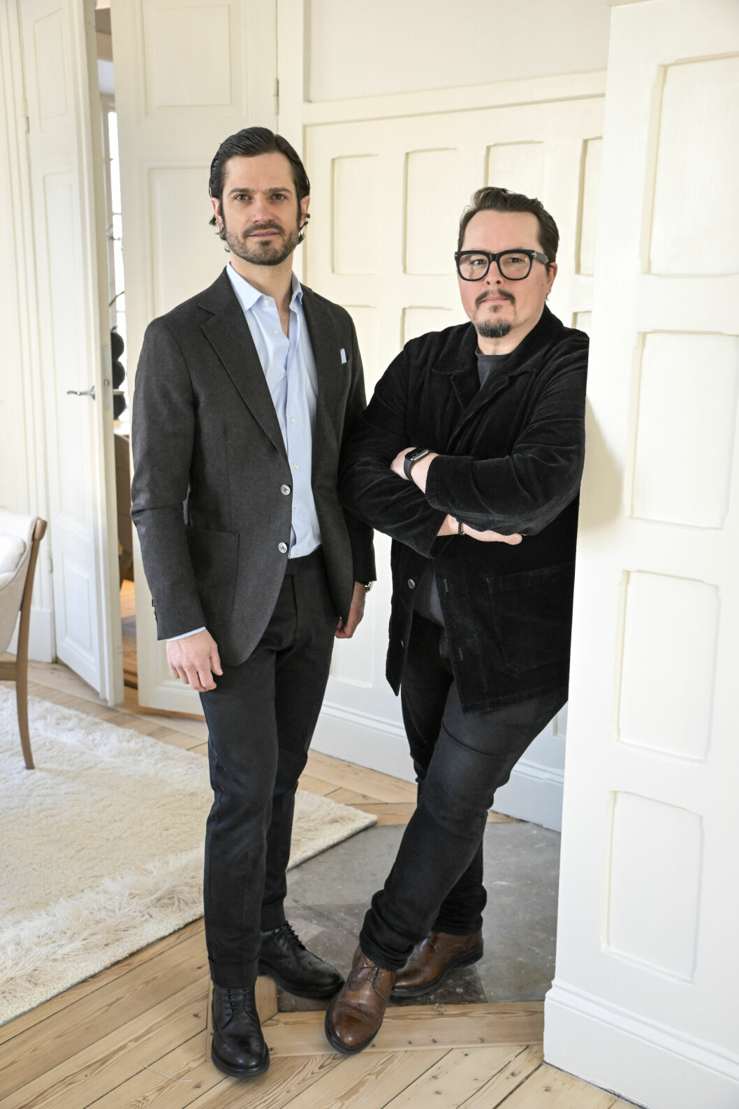 Prins Carl Philip och Oscar Kylberg