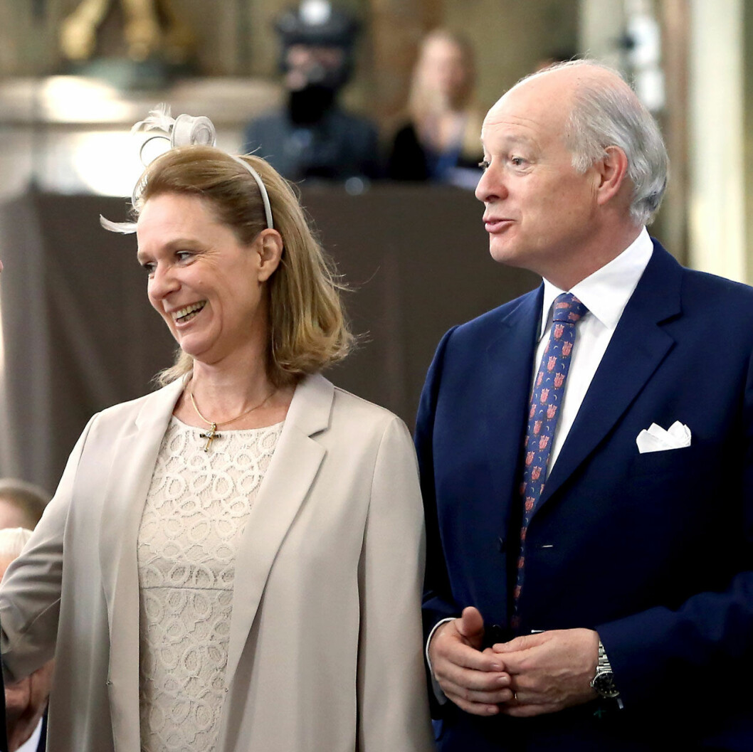Prinsessan Birgittas dotter Désirée med sin man Eckbert. Prinsessan Birgittas dotter Désirée med sin man Eckbert von Bohlen und Halbach.