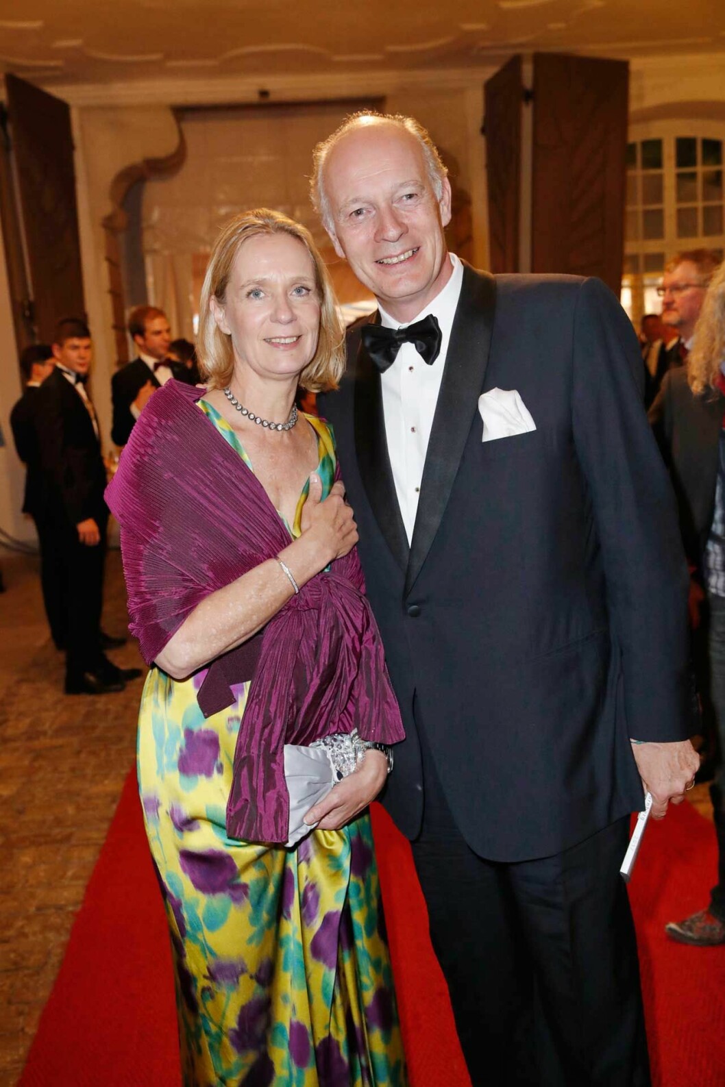 Med maken Eckbert. Prinsessan Birgittas dotter Désirée med sin man Eckbert von Bohlen und Halbach.