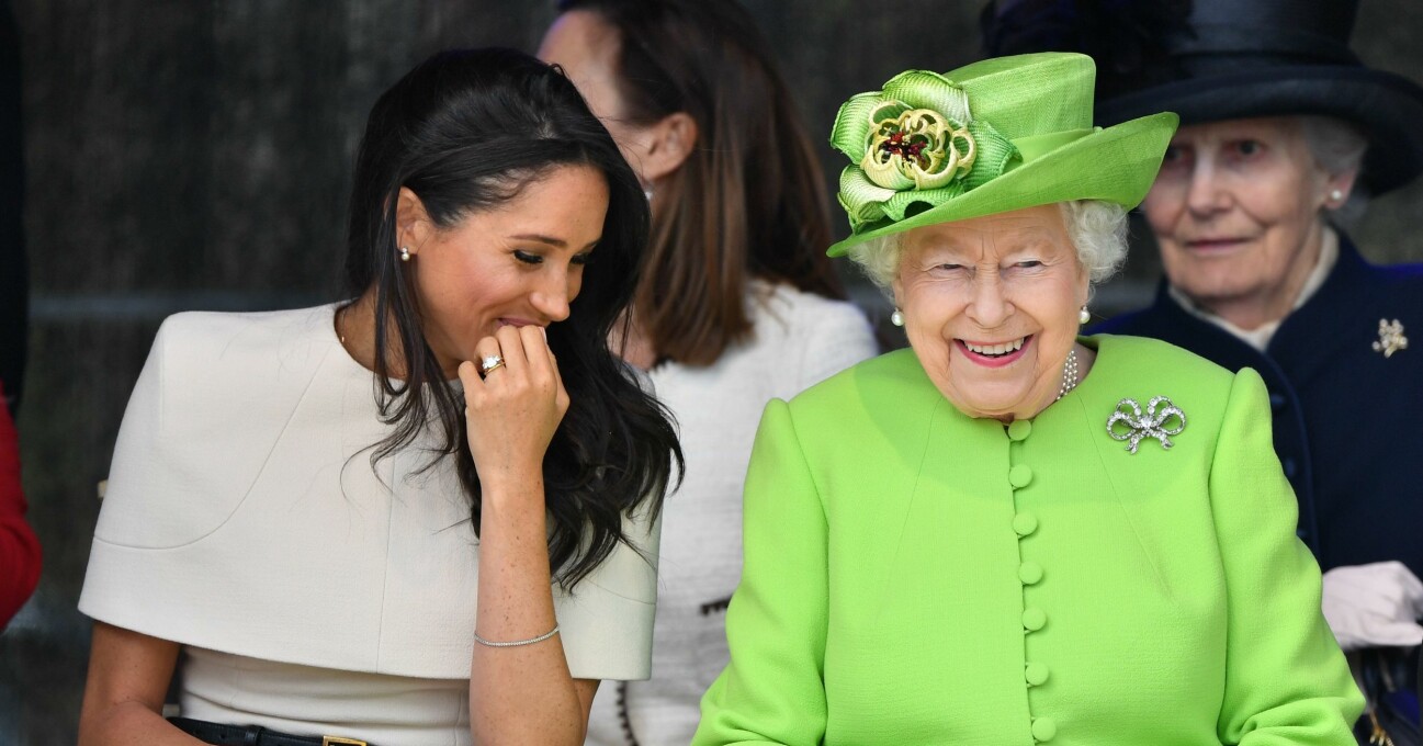 Det är nästan svårt att förstå idag... En gång i tiden var Meghan och drottning Elizabeth nästan som två fnissiga väninnor. Idag är relationen minst sagt frostig.