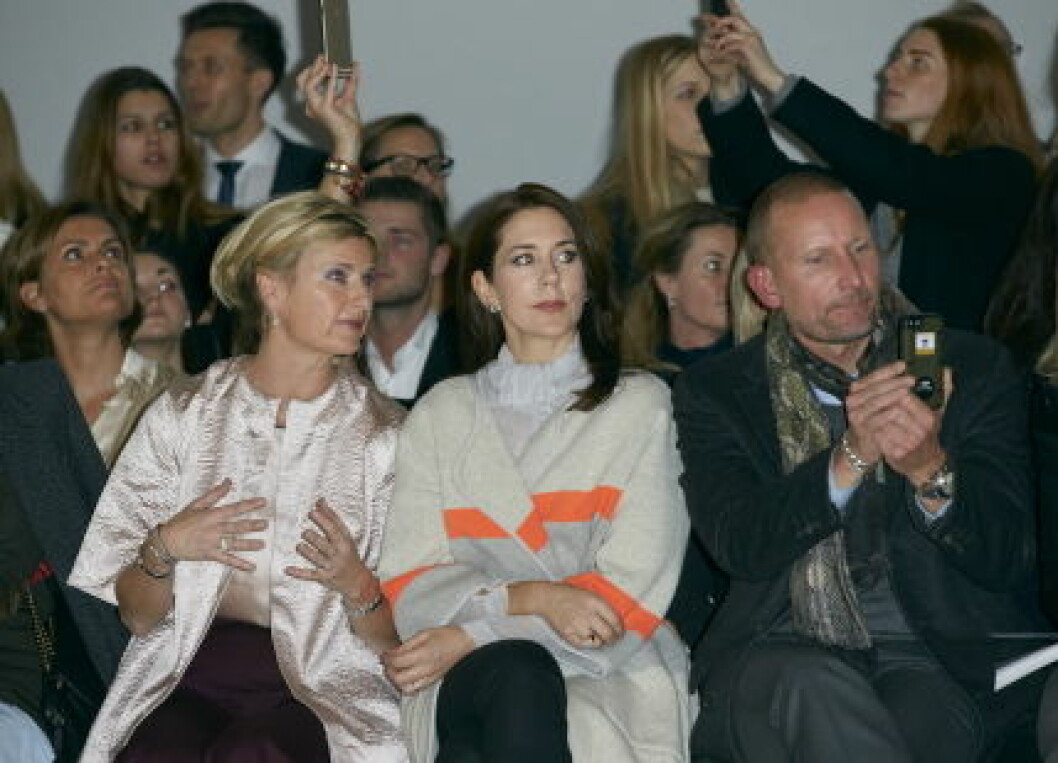 Crown Princess Mary at Copenhagen Fashion Week 2015