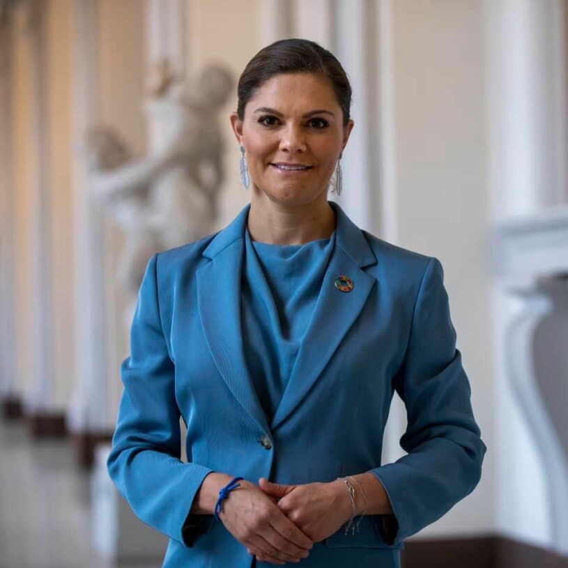 Det nya fotot på kronprinsessan.