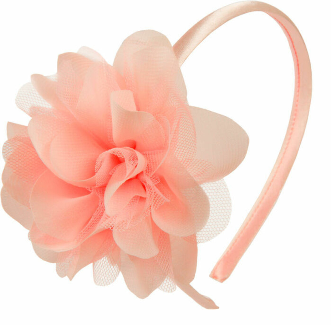Diadem med stor blomma