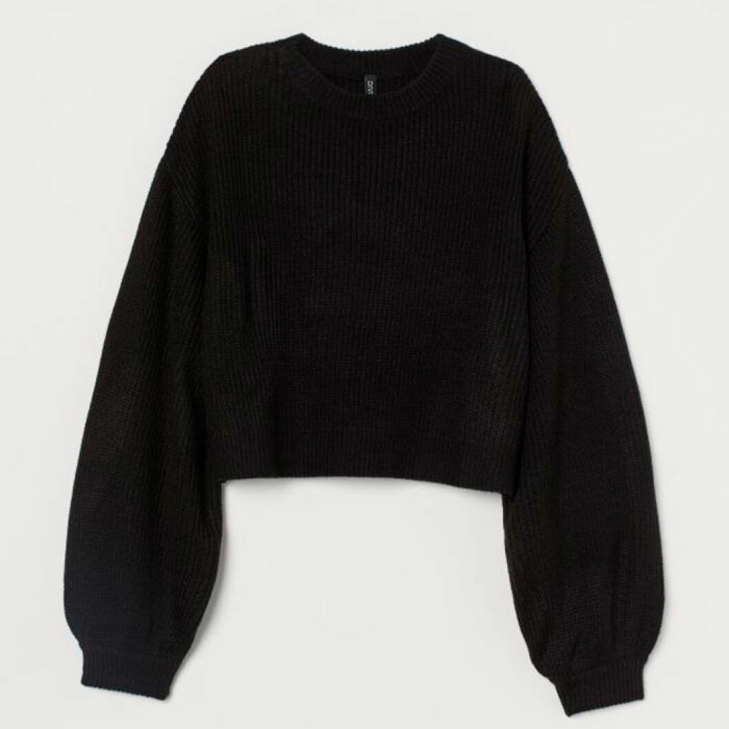 Stickad tröja från H&M