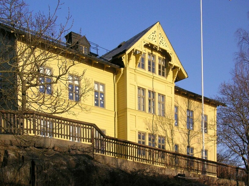 Djurgårdsskolan i Stockholm där prins Alexander går i förskoleklass