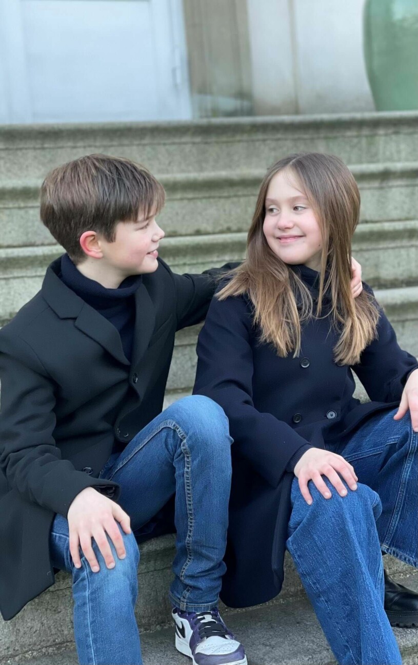 Prins Vincent och prinsessan Josephine 11 år