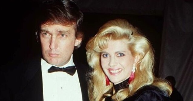Donald Trump och Ivana Trump. Foto: Stella pictures