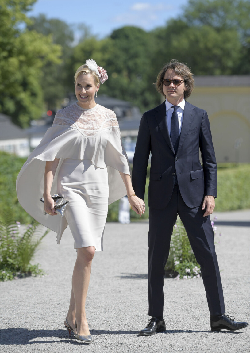 Ellen och Jan Dinkelspiel på prinsessan Adriennes dop.