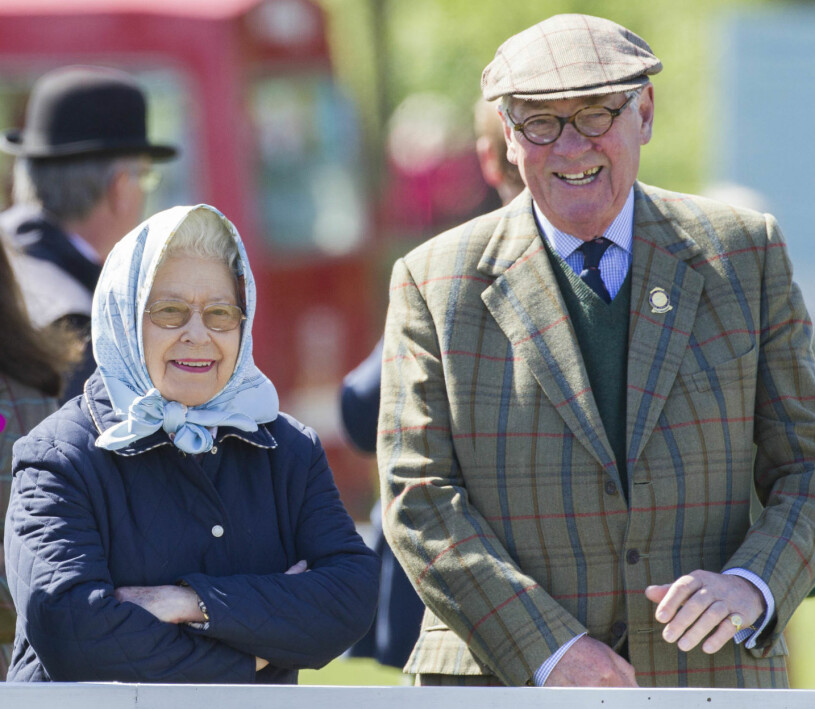 Drottning Elizabeth med gode vännen Lord Vestey. Nu sörjer hon hans död. Drottning Elizabeth Lord Samuel Vestey död