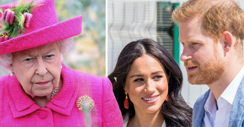 Eventuella skandalrubriker? Dem seglar drottning Elizabeth bara förbi. Och under sina 94 år har hon aldrig givit en enda intervju. Drottning Elizabeth Prins Harry Hertiginnan Meghan Meghan Markle