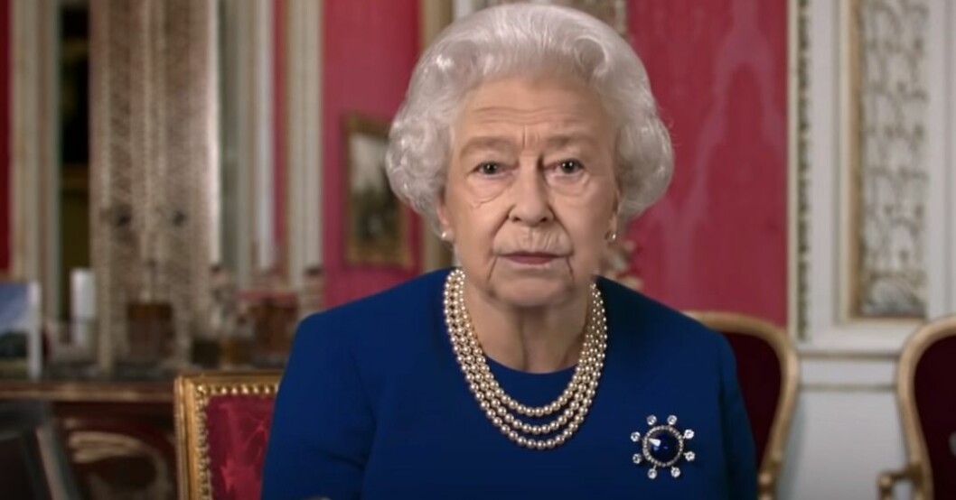 Den fejkade drottning Elizabeth gjorde många arga. Drottning Elizabeth.