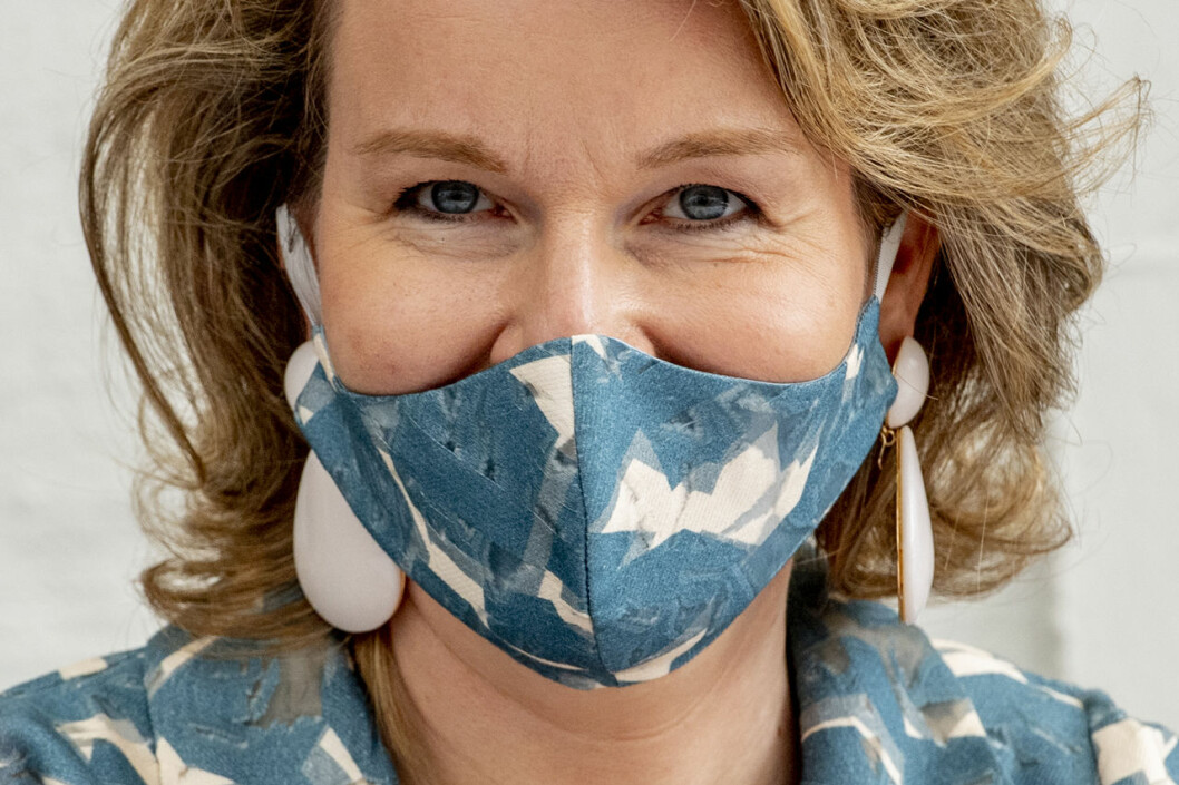 Chict, eller bara too much? Drottning Mathilde.