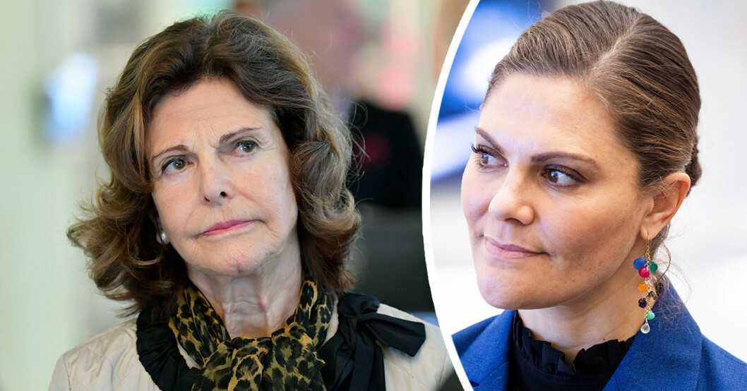 Drottning Silvia och kronprinsessan Victoria