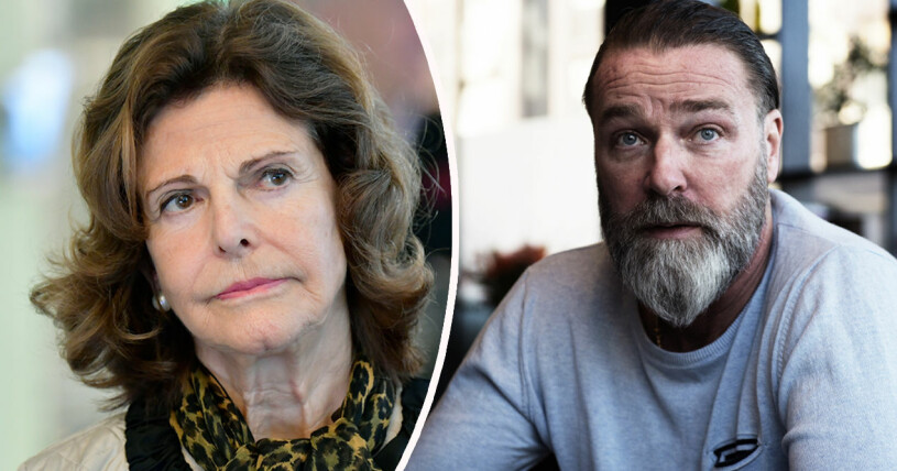 Patrik Sjöberg har uttryckt sin ilska mot drottning Silvias World Childhood Foundation. Drottning Silvia och Patrik Sjöberg