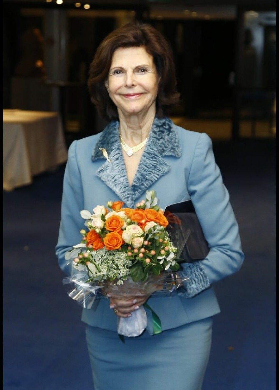 Drottning Silvia under Livgardets hyllningskonsert på Berwaldhallen. I mars kan du lära dig mer om drottningen när hovet anordnar föreläsningen “Bernadotternas drottningar”. Drottning Silvia under Livgardets hyllningskonsert på Berwaldhallen. I mars kan du lära dig mer om drottningen när hovet anordnar föreläsningen "Bernadotternas drottningar".