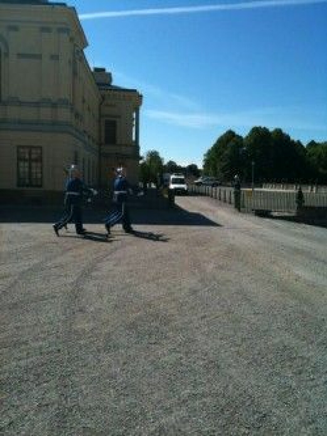 Förberedelserna är igång för fullt på Drottningholms slott.