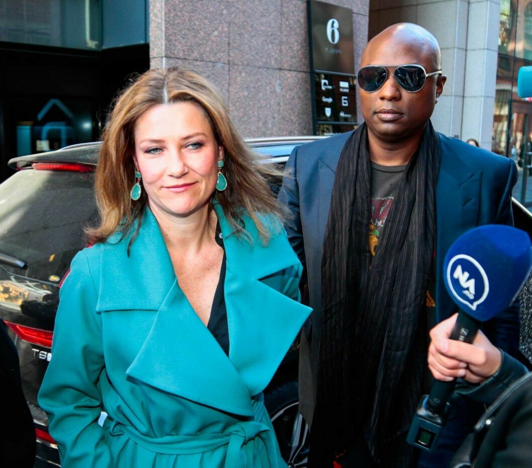 Märtha Louise och Schaman Durek Verrett