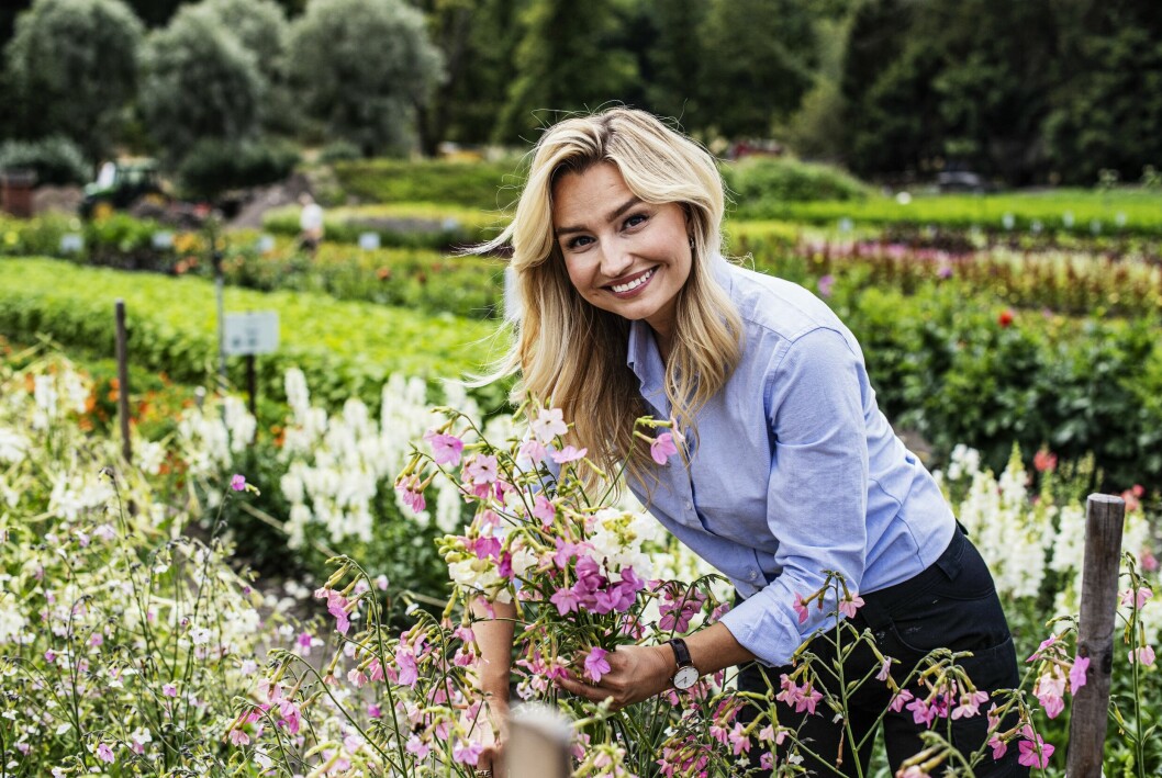 Det finns inget som gör Ebba så lugn och glad som naturen. Kristdemokraternas partiledare Ebba Busch