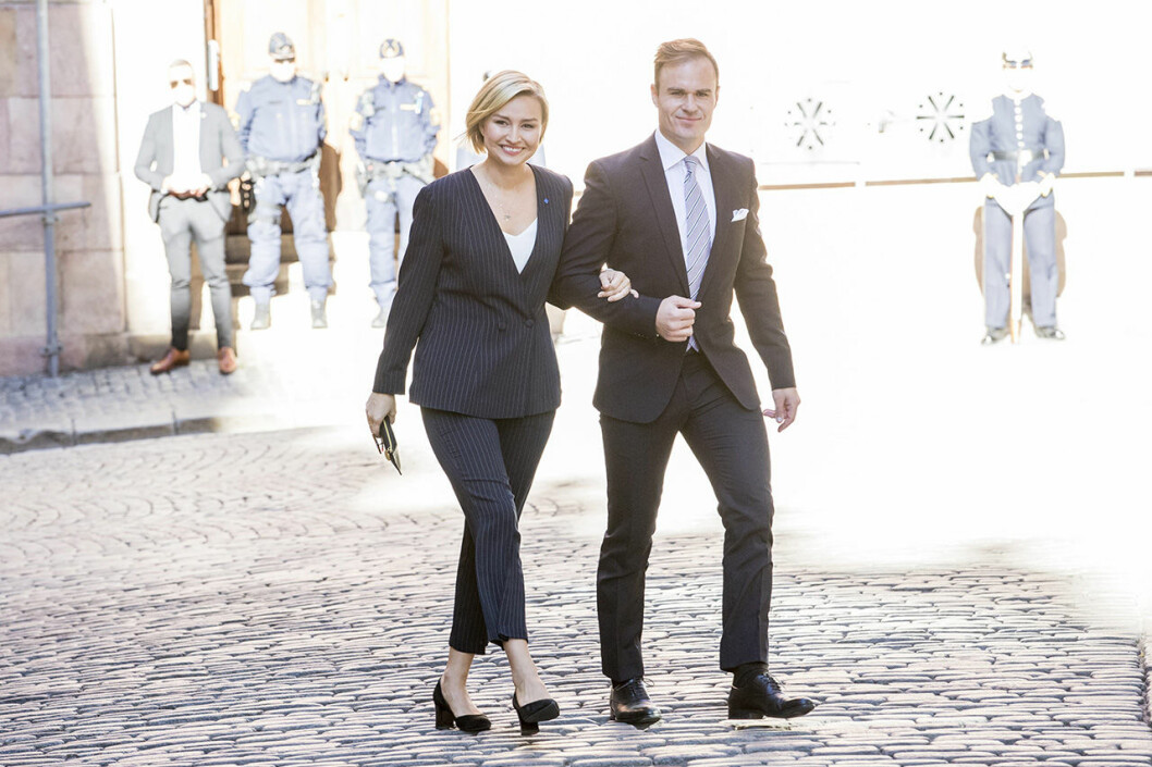 Ebba Bush och Niklas Thor är fortsatt bra vänner även efter skilsmässan. Ebba Busch och Niklas Thor