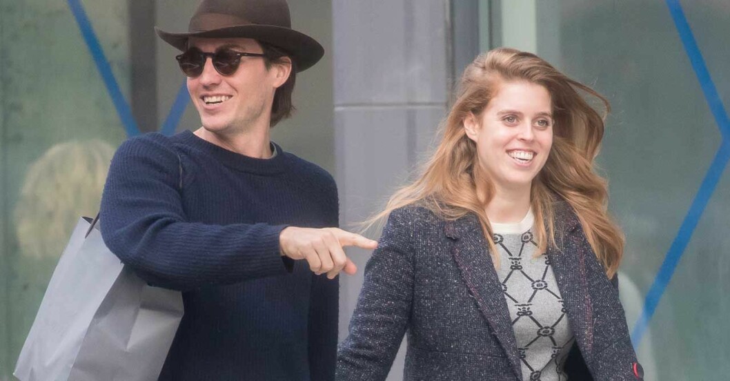 Edoardo Capelli Mozzi och prinsessan Beatrice