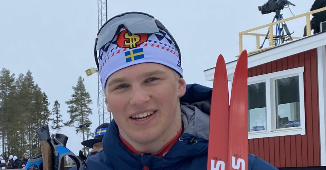 Edvin Anger bekräftar nya kärleken med norska skidåkaren. Edvin Anger
