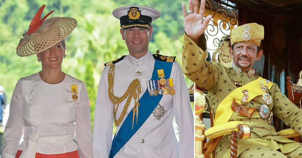 Bildspel! Prins Edward och Sophie besöker Brunei