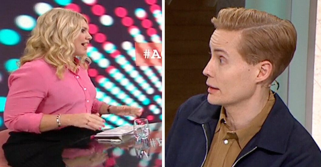Gästen tappar plötsligt fattningen – chockscenerna i TV4 framför Anna Brolin