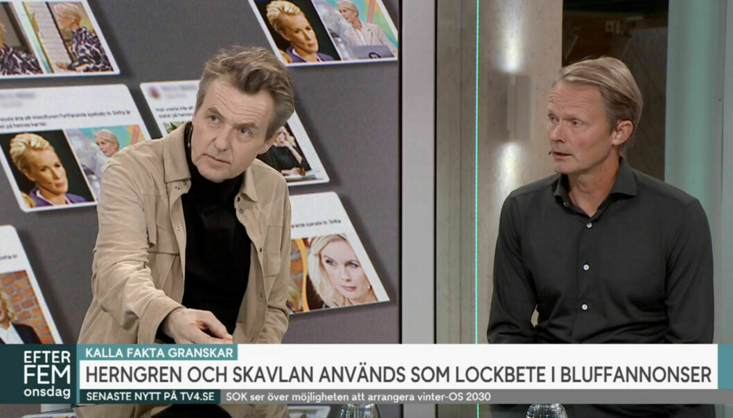 Fredrik Skavlan och Felix Herngren gästar Efter fem