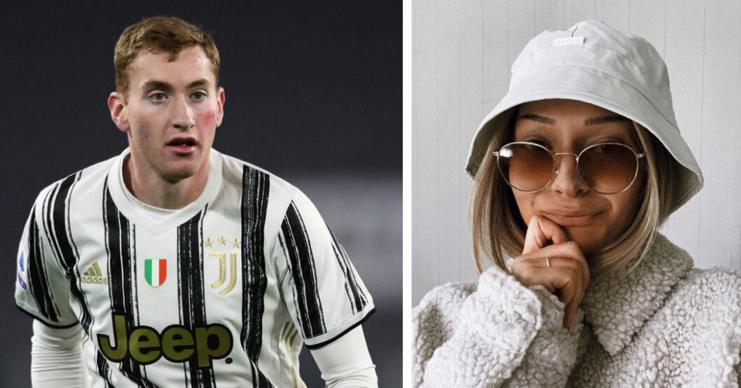 Eldina Ahmic är flickvän till Dejan Kulusevski. Eldina Ahmic och Dejan Kulusevski.