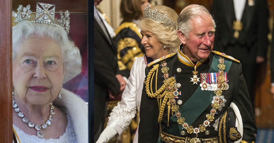 Drottning Elizabeth borta – prins Charles rycker in som ’kung’