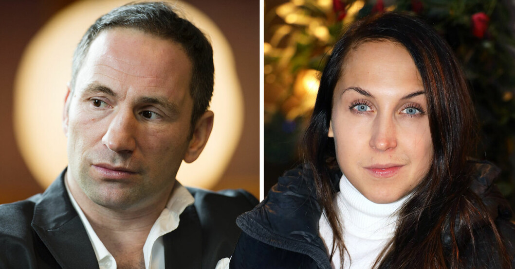 Elin Härkönen har kvar Paolo Roberto i sitt liv. Paolo Roberto och Elin Härkönen.