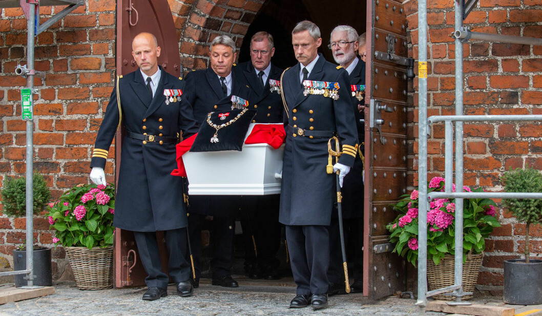 Prinsessan Elisabeth av Danmarks begravning.