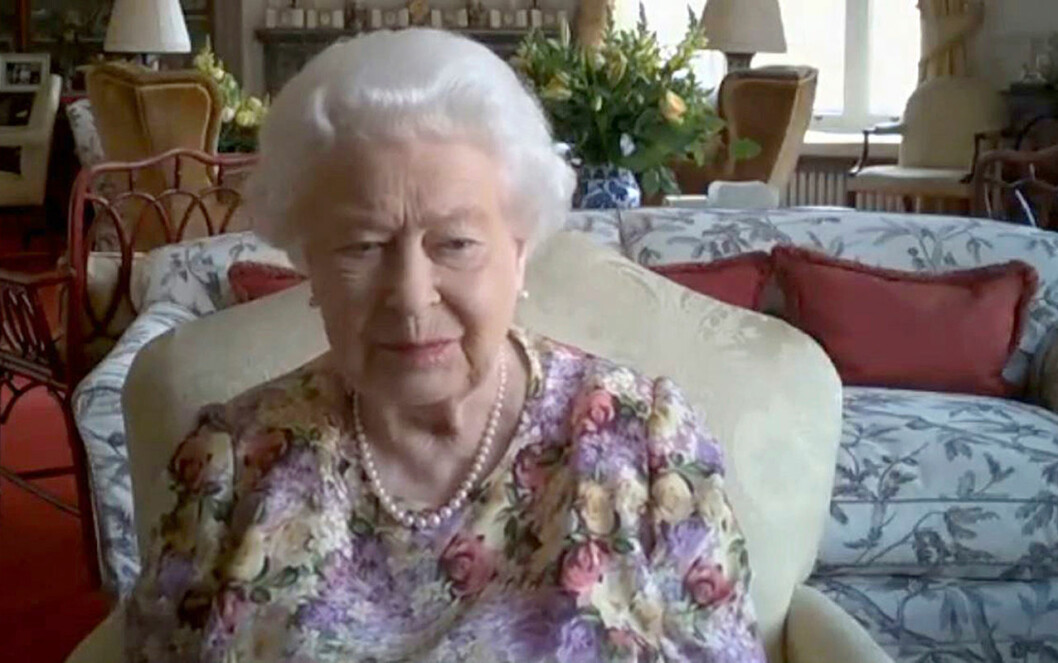 Drottning Elizabeth i en digital videokonferens? Den synen överraska många britter! drottning elizabeth