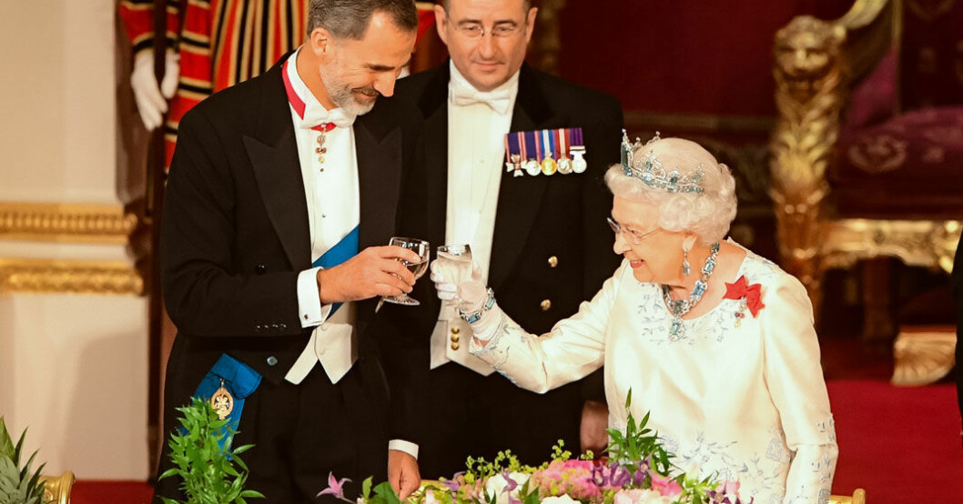 Drottning Elizabeths markering – förbjuder plast