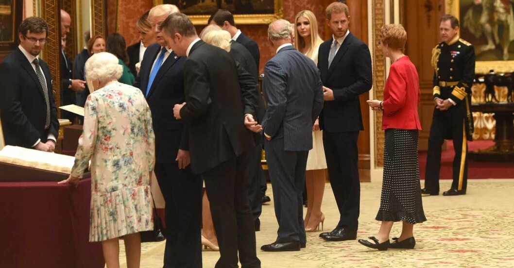 Trump, Elizabeth och Harry