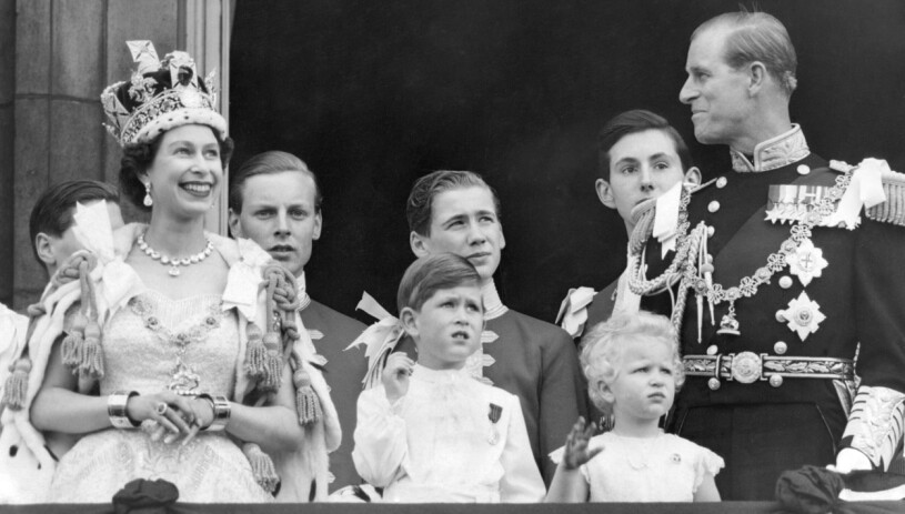 Elizabeths kröning 1953.