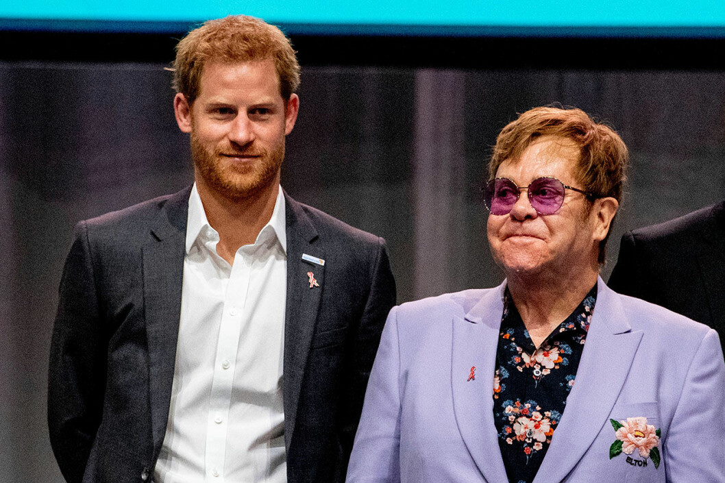 Elton John och prins Harry