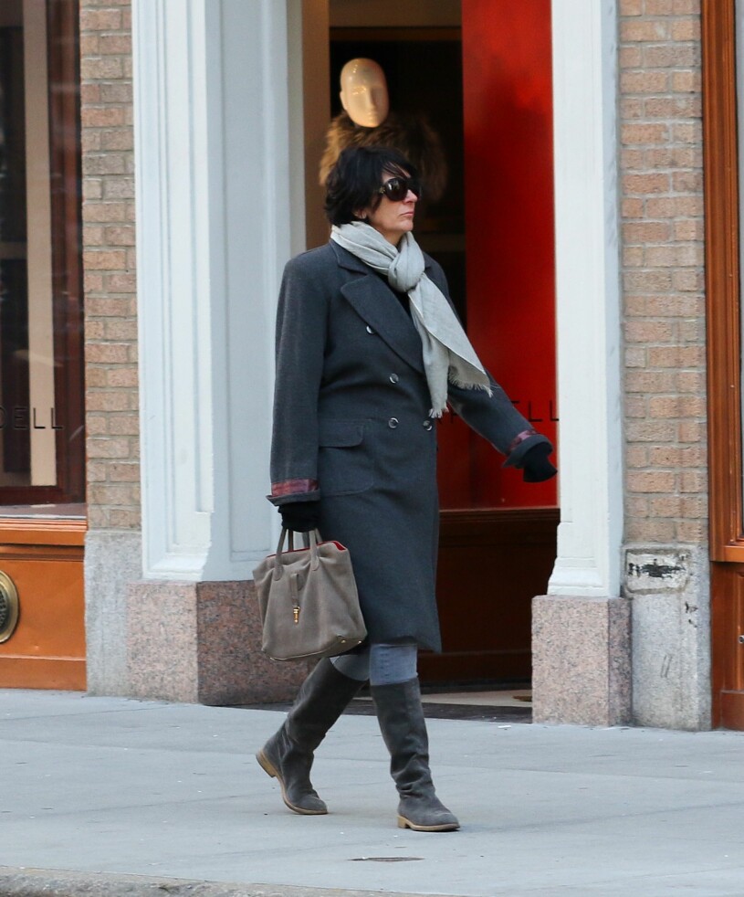 En av de senare bilderna på Ghislaine Maxwell, 2015.