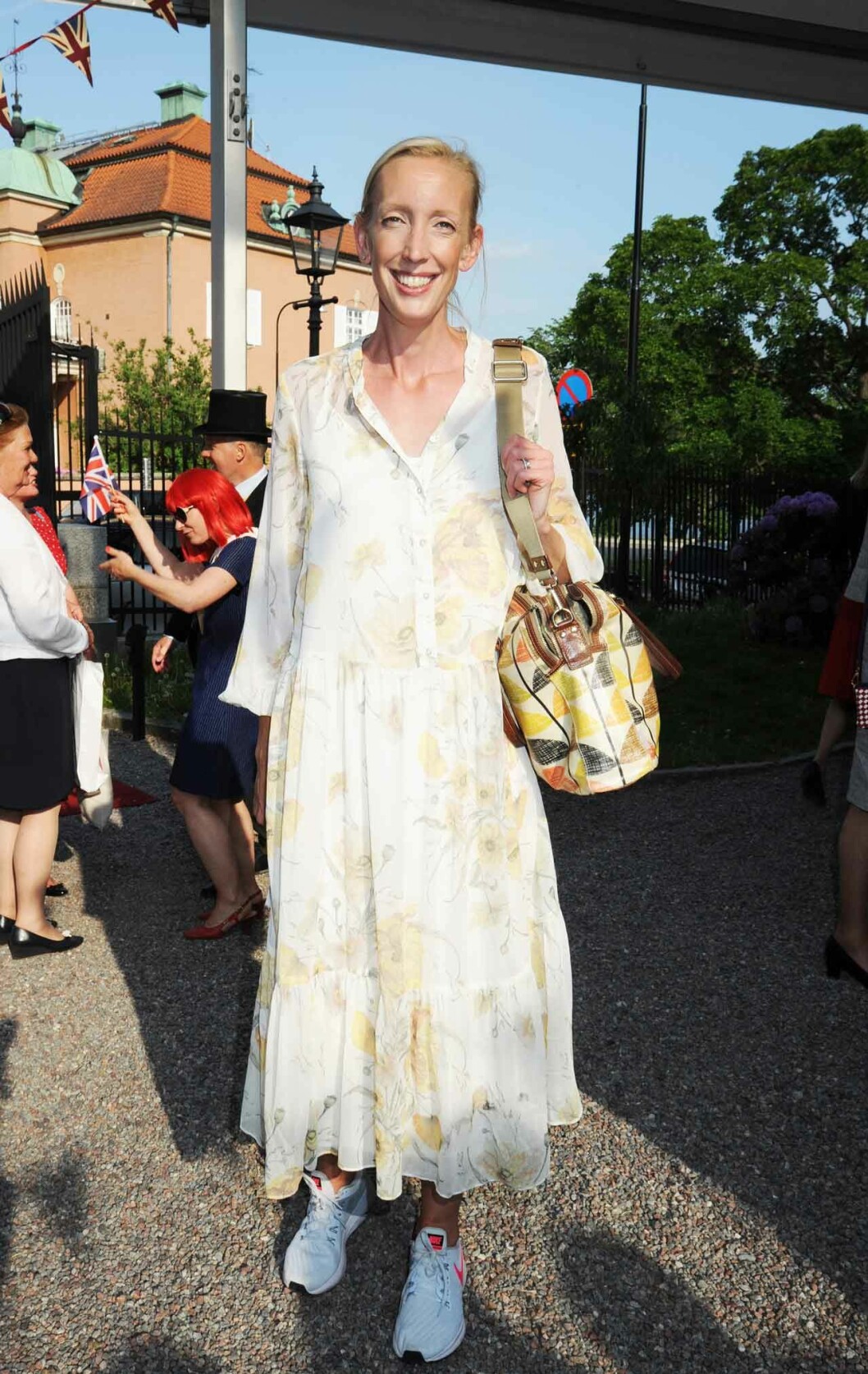 Politikern Sofia Arkelsten ville avtacka brittiska ambassadören och gå på garden party!