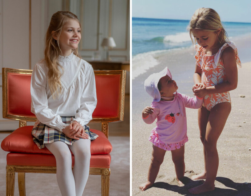 Sveriges framtida drottning – och Florida-prinsessan Leonore. Prinsessan Estelle Haga Prinsessan Leonore Miami