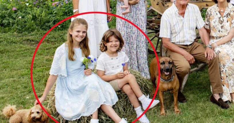 Fina kusinerna! Prinsessan Estelle och prins Alexander