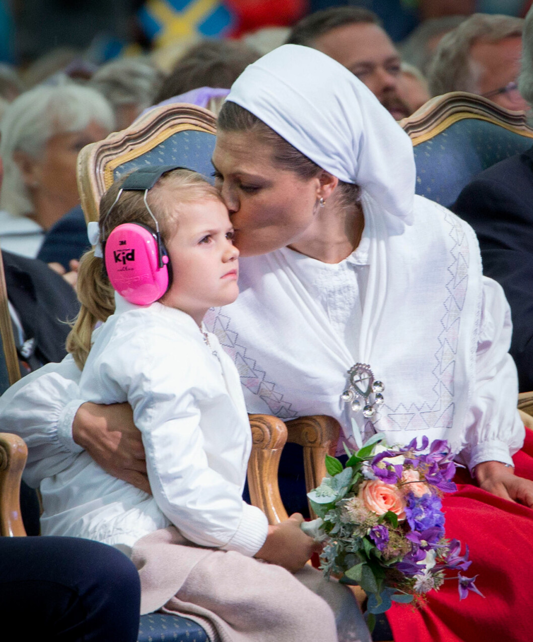 Fyraåring Estelle på Victoriakonserten 2016… Victoria Estelle