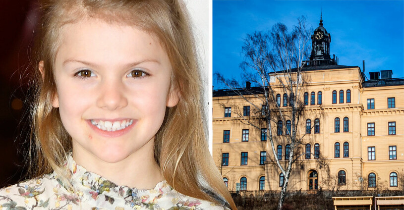 Prinsessan Estelle och hennes skola Campus Manilla på Djurgården i Stockholm. Prinsessan Estelle och hennes skola Campus Manilla