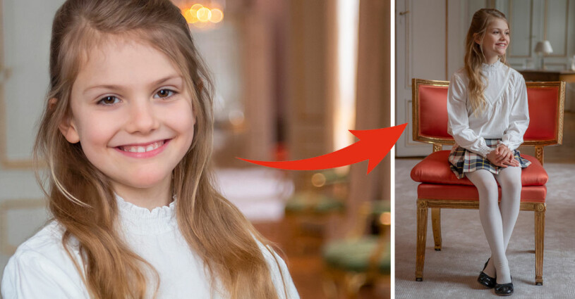 Prinsessan Estelle kan se fram emot morfar kungens 75-årsmiddag på Valborg. Prinsessan Estelle